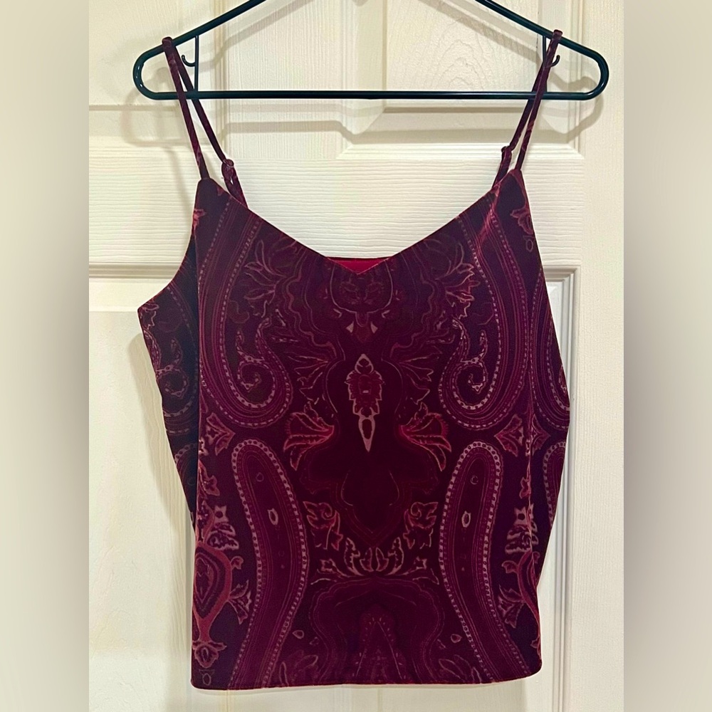 LAST CHANCE - NWOT Rachel Zoe Velour Tank